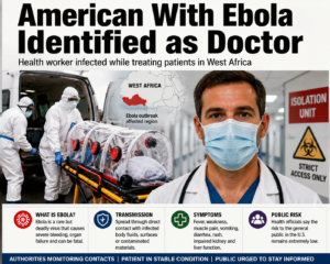 U.S. Physician Infected With Ebola in West Africa